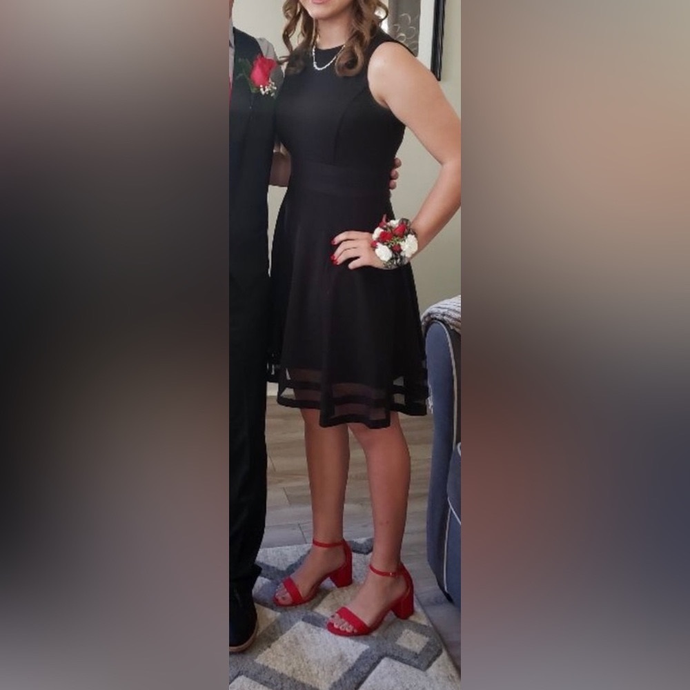 Black Calvin Klein dress